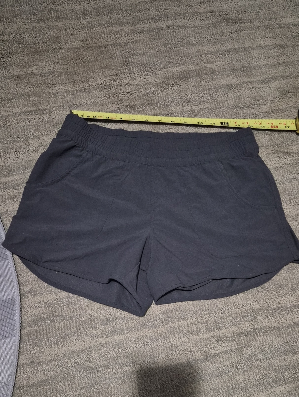ExOfficio Black Women's Athletic Shorts with Elastic Waist